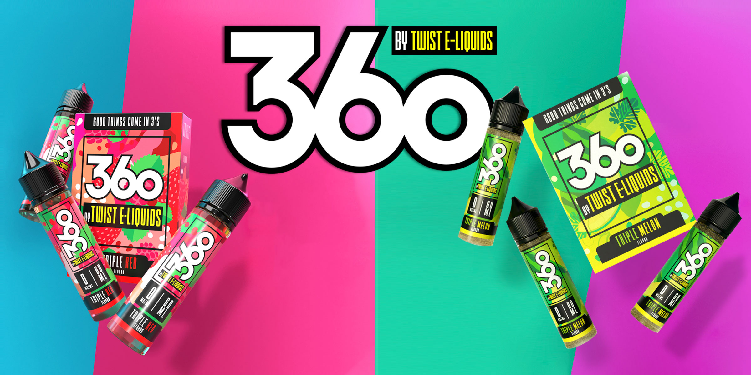 360 By Twist E-Liquids